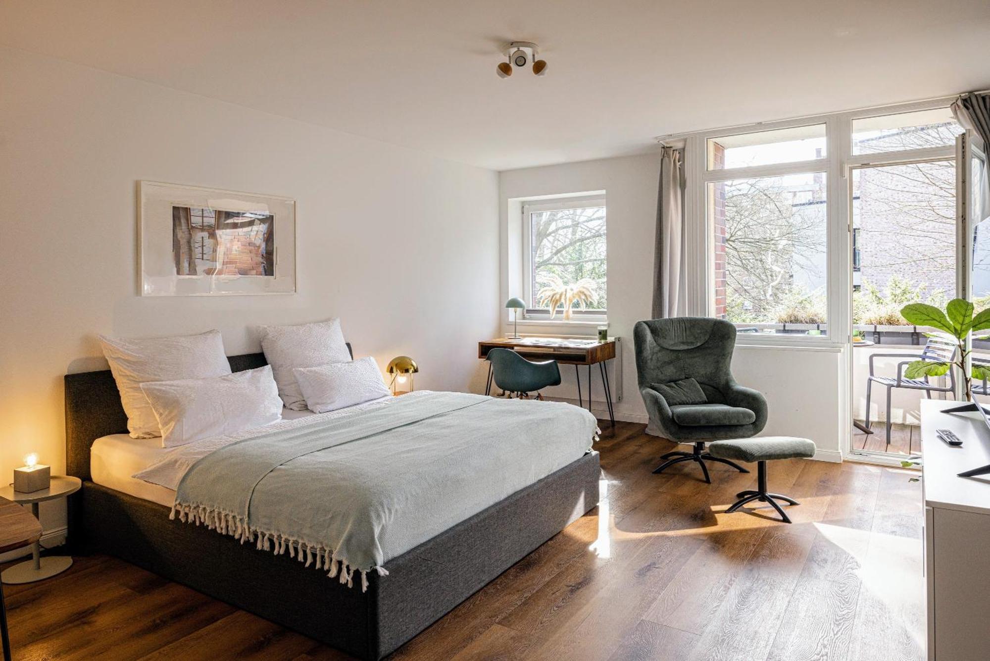 Have-A-Nice-Stay - Nahe Bahnhof - 20 Minuten Nach Hamburg - Trotzdem Ruhig Gelegen - 6 Minuten Zu Fuss Ins Zentrum Ahrensburg - Modern Eingerichtet Kültér fotó